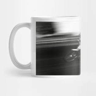 Speedway Rider accelerates into the first corner Mug